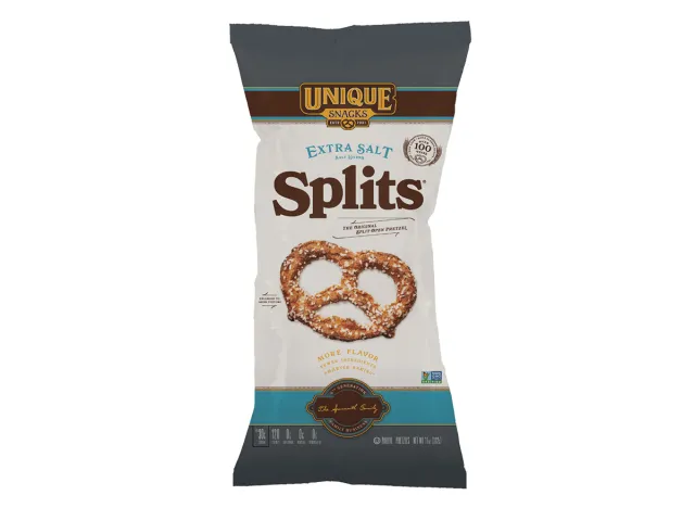 Unique Snacks Extra Salt Splits