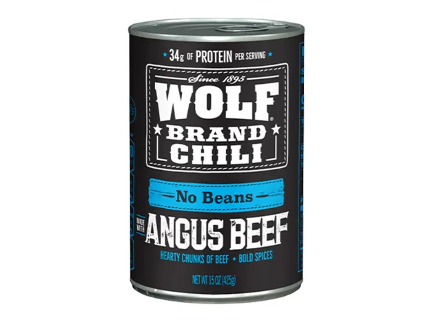 Wolf Angus Chili- No Beans