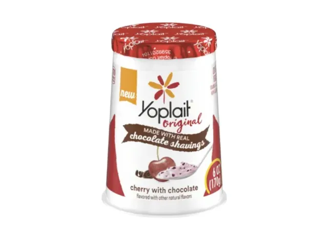 yoplait chocolate shavings