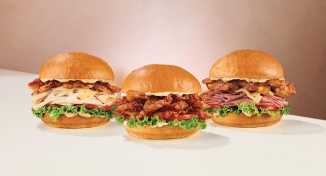 Arby's Brown Sugar Bacon Sandwiches