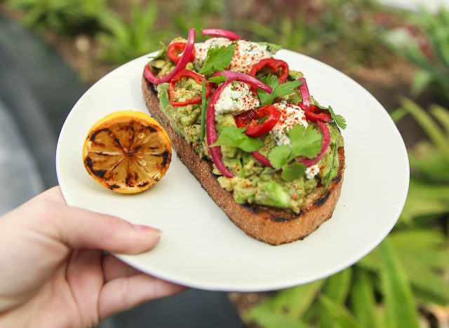 Tender Greens avocado toast