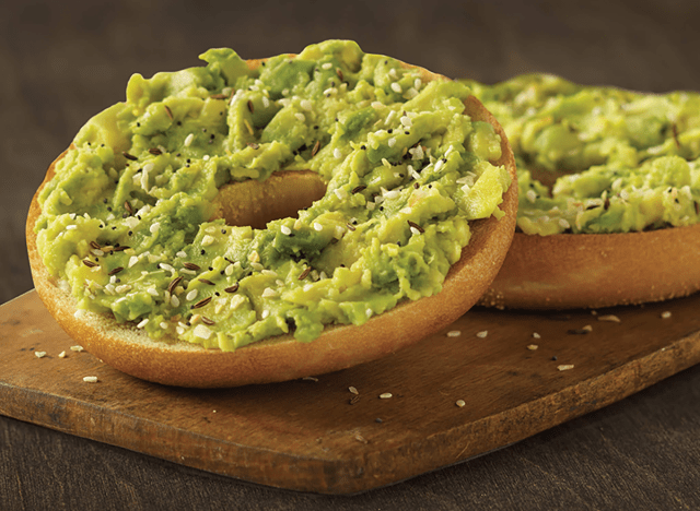 Einstein Bros avocado toast