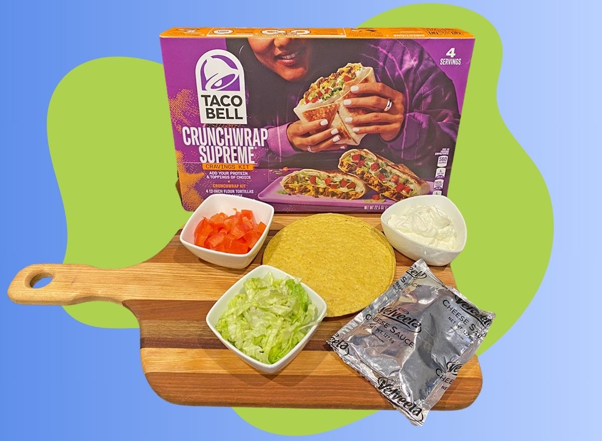 Taco Bell Crunchwrap Supreme Cravings Kit
