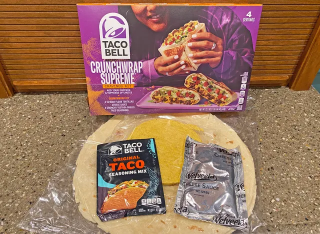 Taco Bell Crunchwrap Supreme Cravings Kit