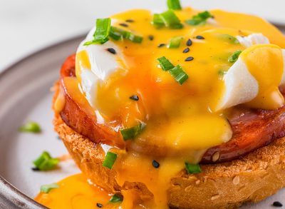 Egg benedict.