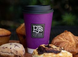 PJ's Coffee cup