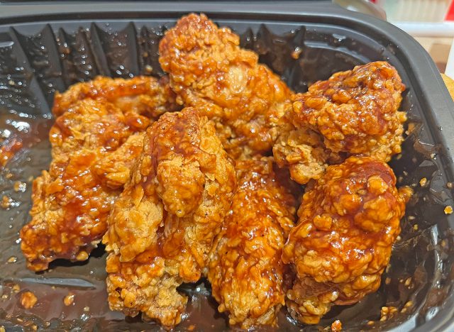 Popeyes Honey BBQ wings