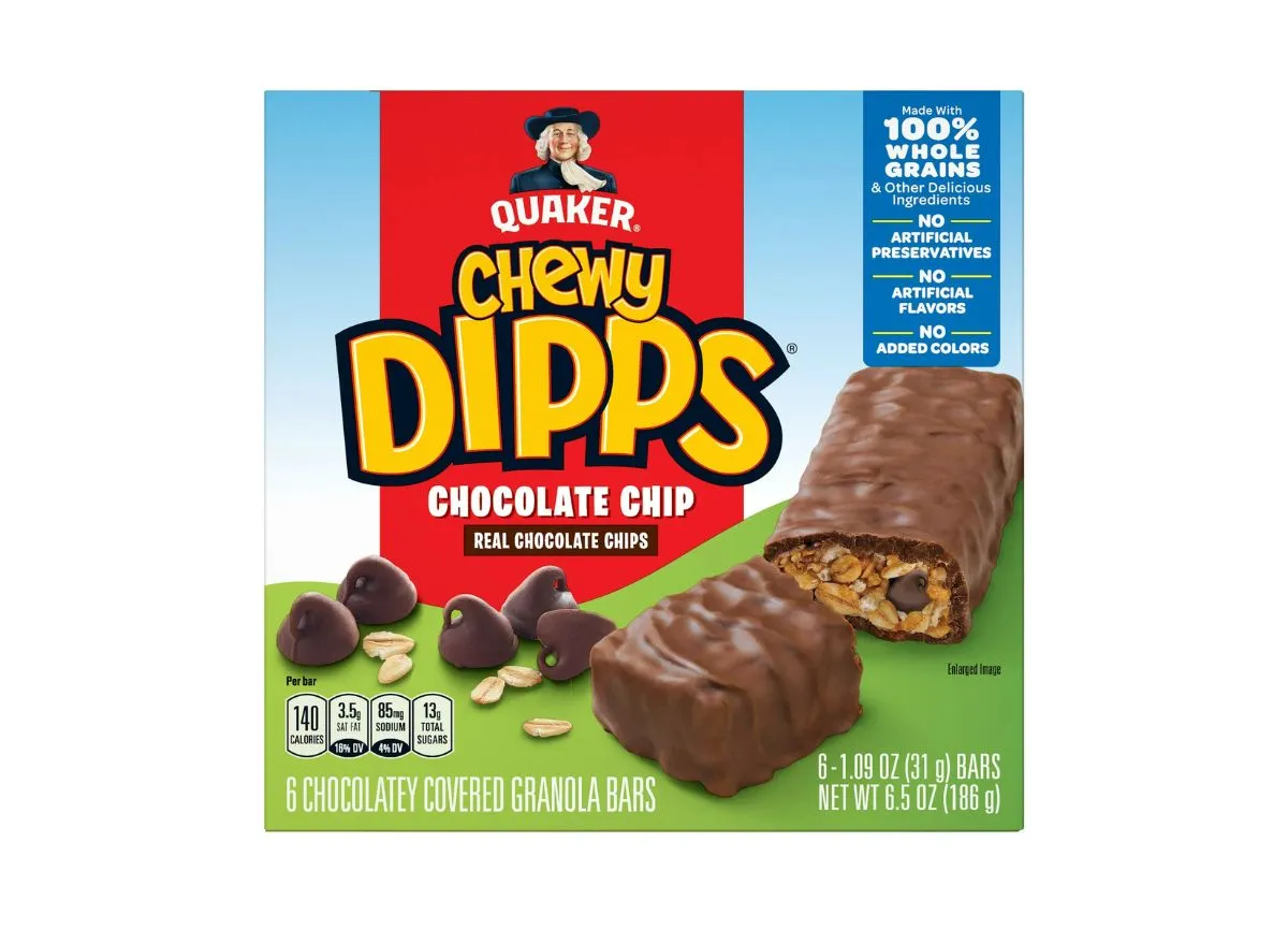 Chewy Dipps Chocolate Chip Granola Bar