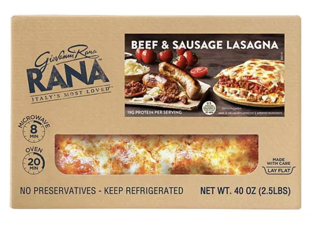 Giovanni Rana Beef and Sausage Lasagna