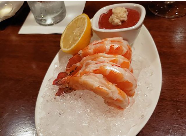 Fleming's shrimp cocktail