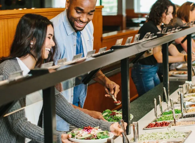 Sweet Tomatoes salad bar