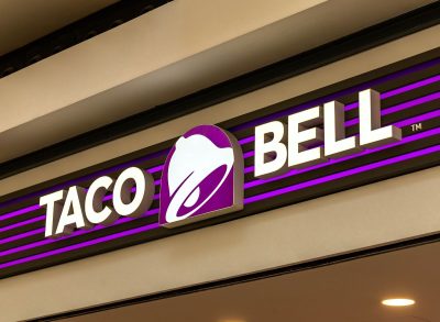 Taco Bell sign