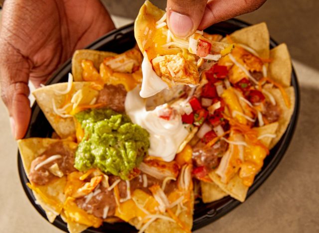 Taco Bell's Cantina Chicken Loaded Nachos