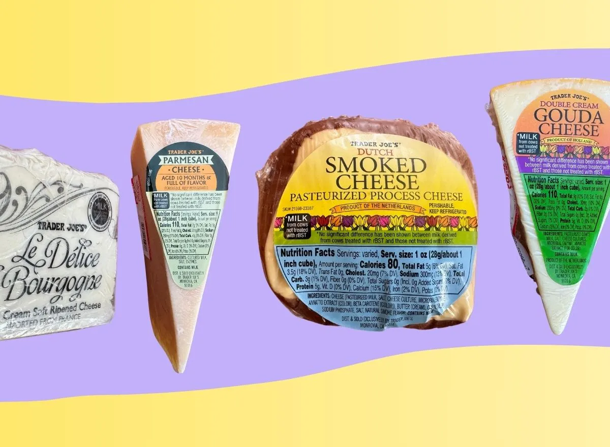 Trader Joe's cheeses