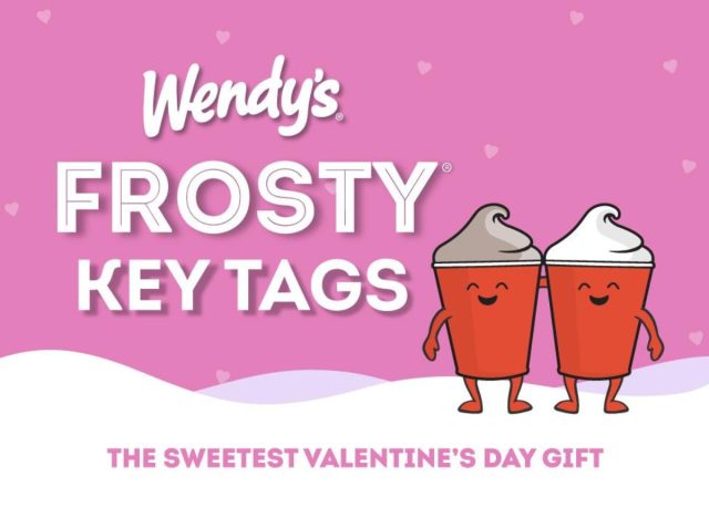 Wendy's Frosty Key Tags