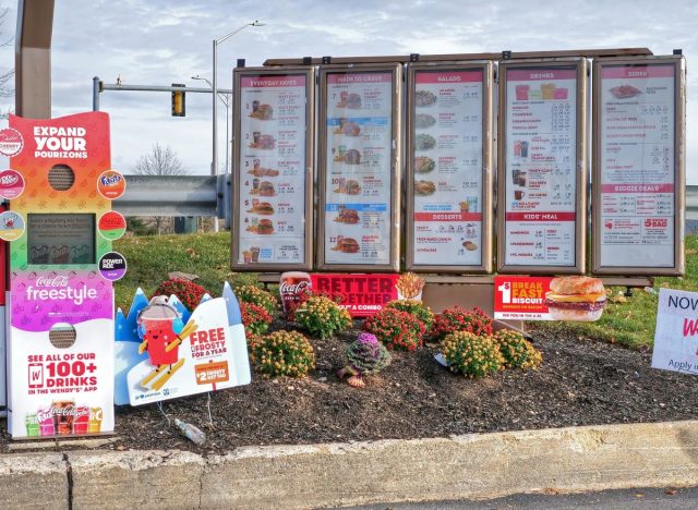 Wendy's drive-thru