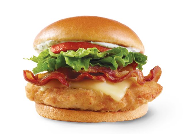 Wendy's Asiago Ranch Classic Chicken Club