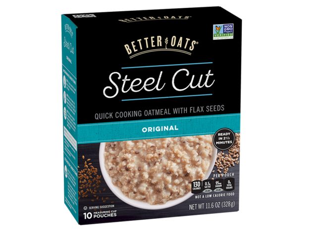 Better Oats Steel Cut Instant Oatmeal