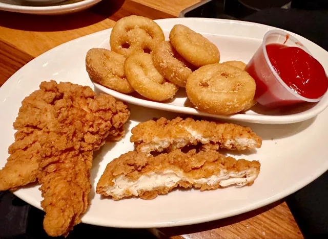 bj's brewhouse chicken tenders 