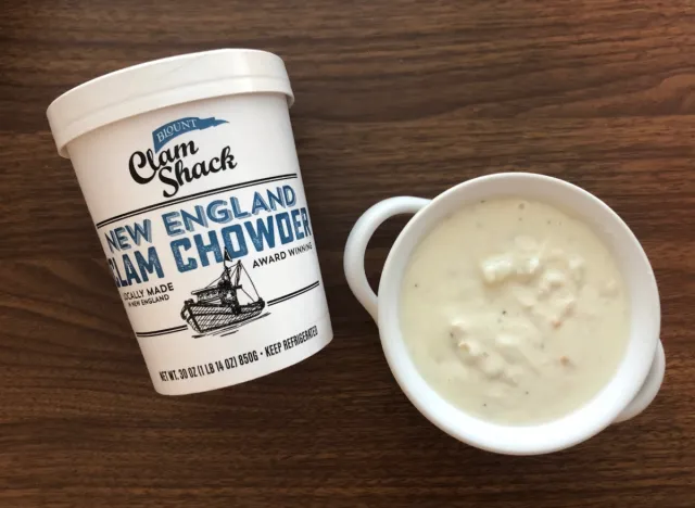 blount clam chowder