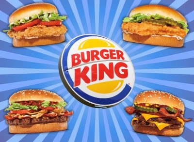 burger king burgers and sandwiches ranked by nutrition