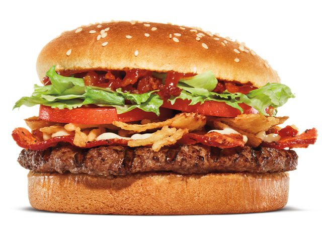 Burger King Candied Bacon Whopper