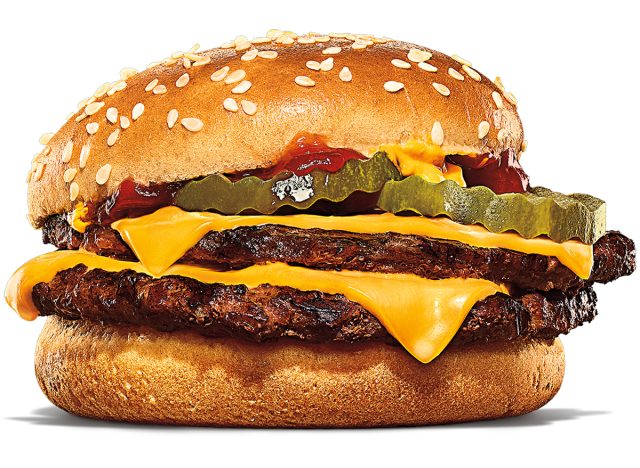 Burger King Double Cheeseburger