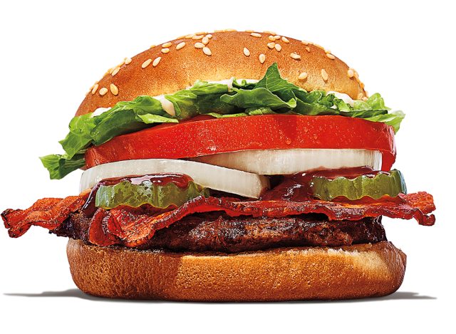 Burger King BBQ Bacon Whopper Jr.
