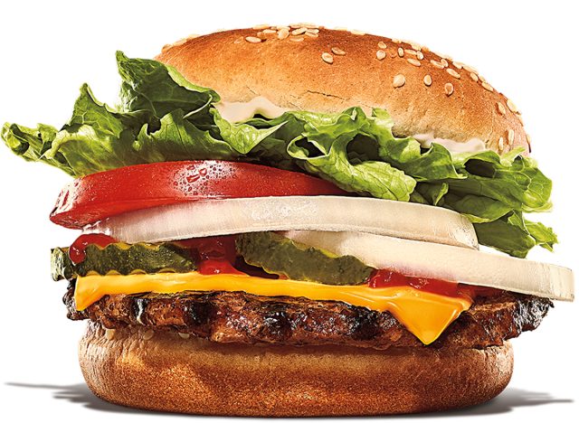 Burger King Whopper Jr with Cheese