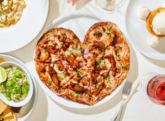 california pizza kitchen sweet deal heart-shaped pizza