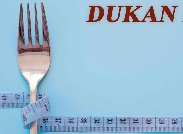 Dukan diet concept