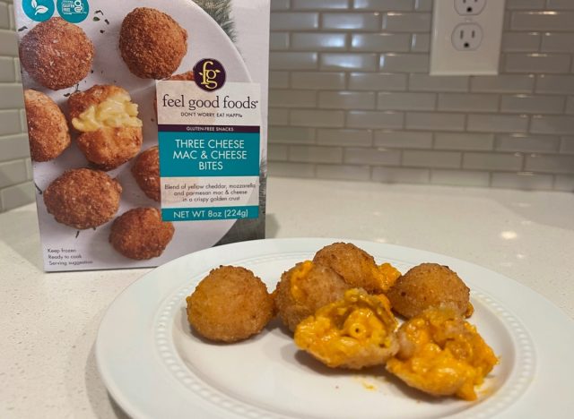 feel good foods mac n cheese bites