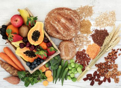 high-fiber foods, concept of how much fiber to eat for weight loss