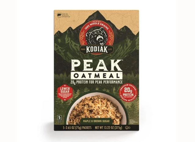 Kodiak PEAK Maple and Brown Sugar Oatmeal