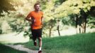 man running outdoors, concept of workouts to boost endurance and stamina