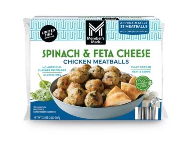 members mark spinach feta meatballs