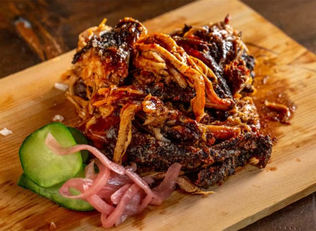 Mighty Quinn's BBQ pulled pork 