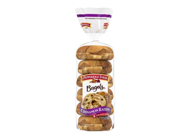 Pepperidge Farms Cinnamon Raisin Bagel