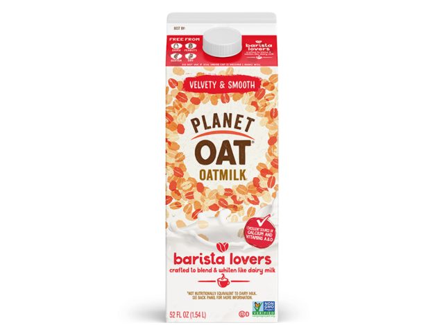 planet oat barista lover's oat milk