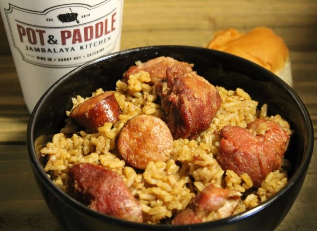 pot and paddle jambalaya