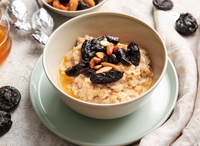 prunes and oatmeal