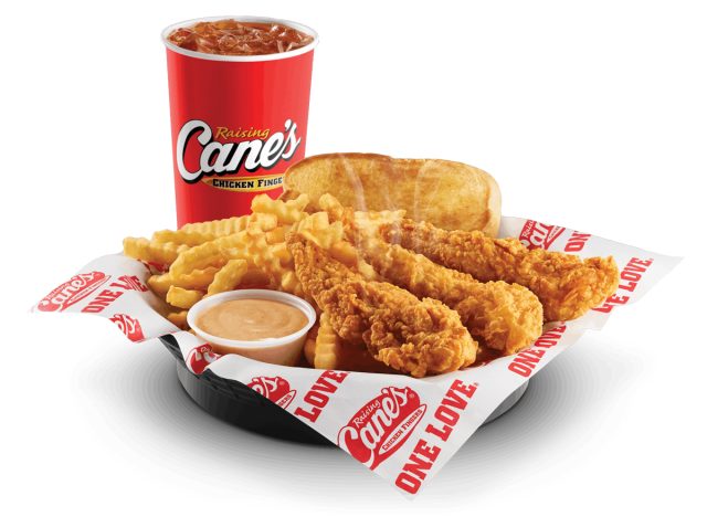 Raising Cane's 3 Finger Combo