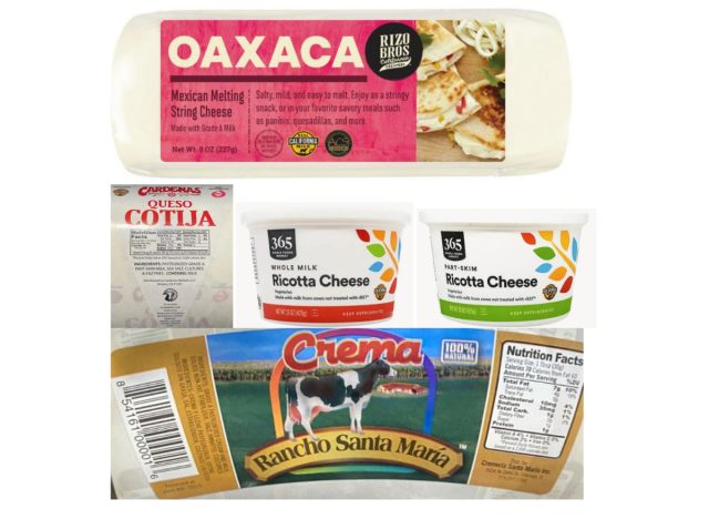 rio lópez foods recalled dairy products