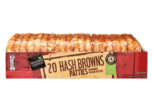 season's choice hash brown patties