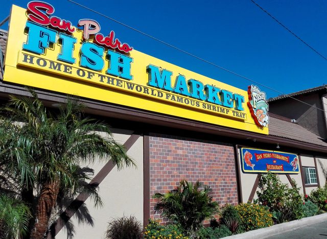 San Pedro Fish Market in Los Angeles