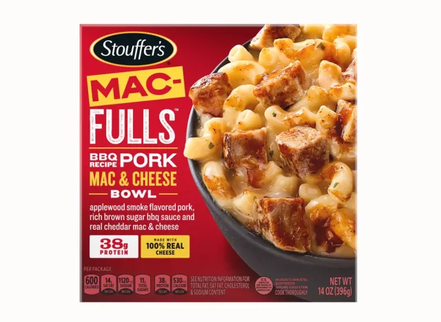 Stouffer's MAC-FULLS BBQ Recipe Pork Mac and Cheese Frozen Meal