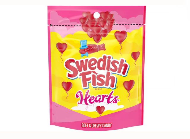 Swedish Fish Valentines Gummy Hearts