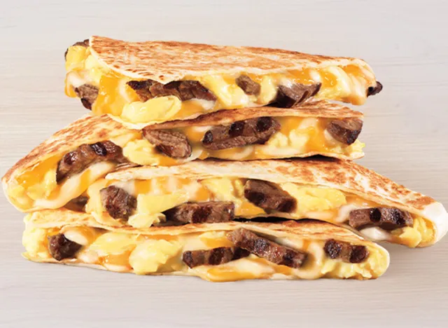 Taco Bell Grande Toasted Breakfast Burrito Steak