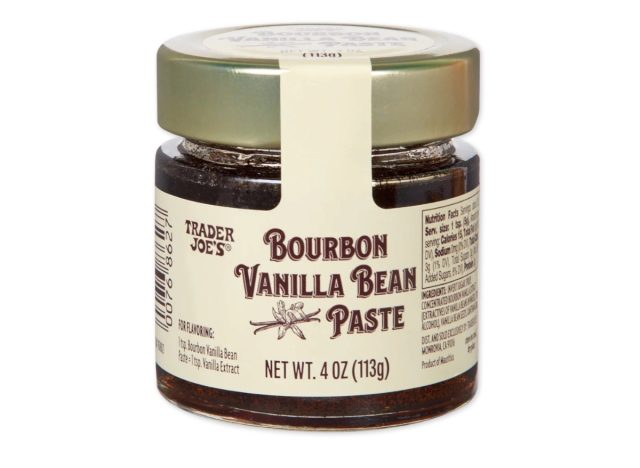 trader joe's bourbon vanilla bean paste
