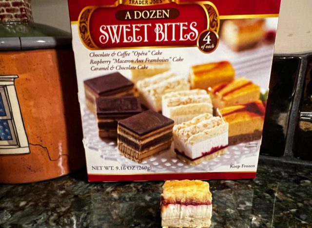 trader joe's a dozen sweet bites raspberry